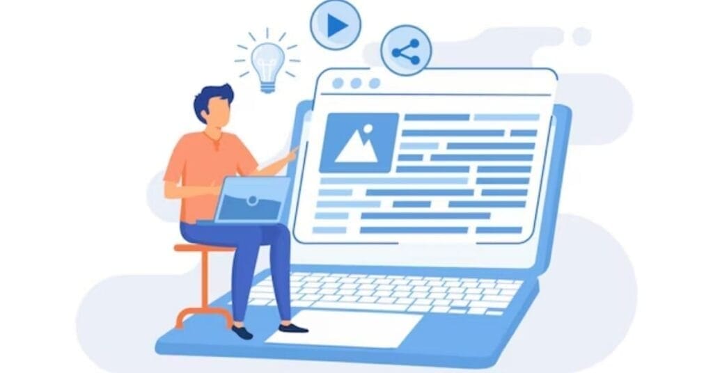 Promoting blog through social media, email, guest posts, and SEO